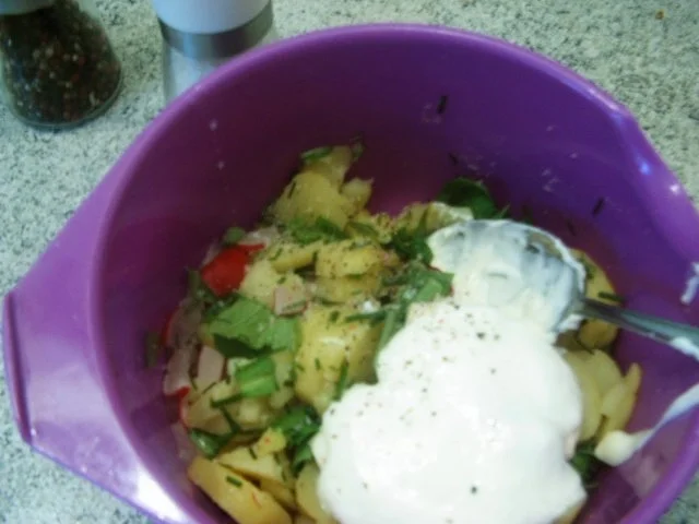 Rezept: Sommer-Kartoffelsalat Bild Nr. 5 Sommer-Kartoffelsalat - Rezept - Bild Nr. 5