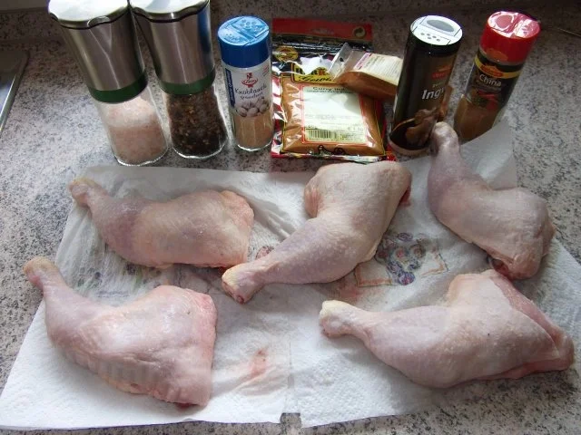 Rezept: Hähnchenschenkel Dieter´s Art Bild Nr. 2 Hähnchenschenkel Dieter´s Art - Rezept - Bild Nr. 2