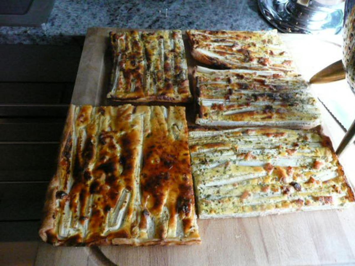 TARTE /QUICHE :Spargel Lachs Spinat - einfach - von silke7