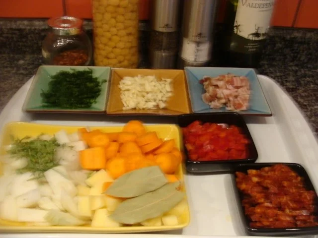 Suppe : Kanarische Kichererbsensuppe mit Chorizoeinlage - Rezept - Bild Nr. 4