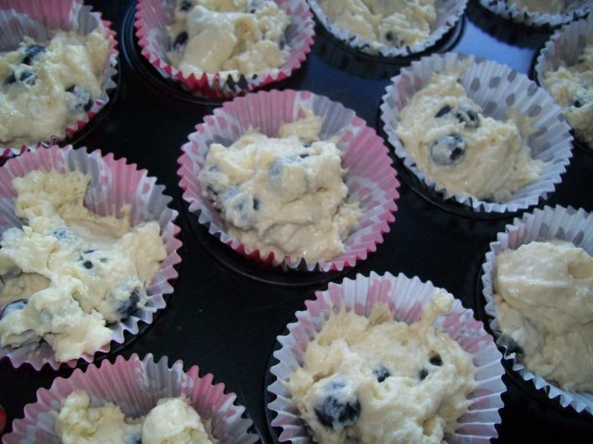 Blaubeer Cupcakes - Rezept - Bild Nr. 3