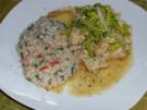 Pute mit Perlgraupenrisotto - Rezept