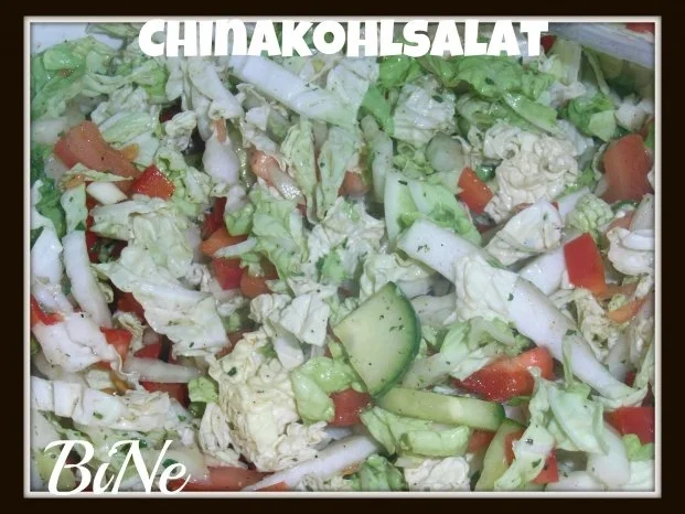 Rezept: BiNe` S CHINAKOHLSALAT BiNe` S CHINAKOHLSALAT - Rezept