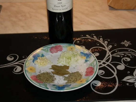 Hähnchen Leber Mariniert auf Feldsalat - Rezept - Bild Nr. 3