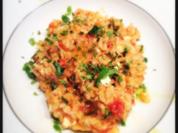 Tomaten Risotto mit Feta & Oregano - Rezept