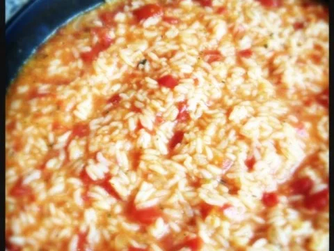 Tomaten Risotto mit Feta & Oregano - Rezept - Bild Nr. 2