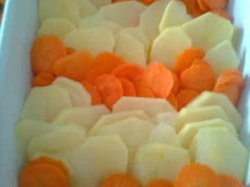 Möhren-Kartoffel-Gratin - Rezept - Bild Nr. 3