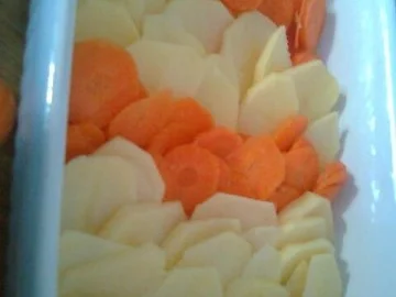 Möhren-Kartoffel-Gratin - Rezept - Bild Nr. 4