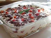 Dessert: Geschichtete Erdbeeren mit Orangencreme - Rezept