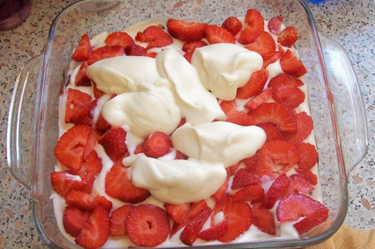 Dessert: Geschichtete Erdbeeren mit Orangencreme - Rezept - Bild Nr. 7