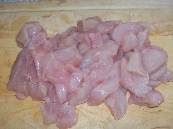 Hähnchengeschnetzeltes in Trauben-Meerrettich-Sahne - Rezept - Bild Nr. 2