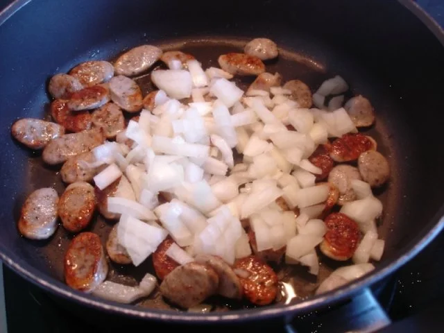 Rezept: Farfalle mit Champignon-Rahmsauce Bild Nr. 5 Farfalle mit Champignon-Rahmsauce - Rezept - Bild Nr. 5