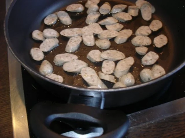 Rezept: Farfalle mit Champignon-Rahmsauce Bild Nr. 4 Farfalle mit Champignon-Rahmsauce - Rezept - Bild Nr. 4