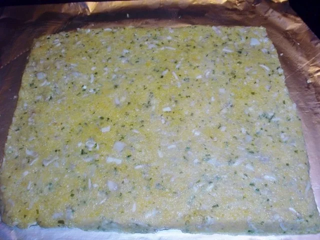 Polenta-Käse-Ecken mit Spargel - Rezept - Bild Nr. 2