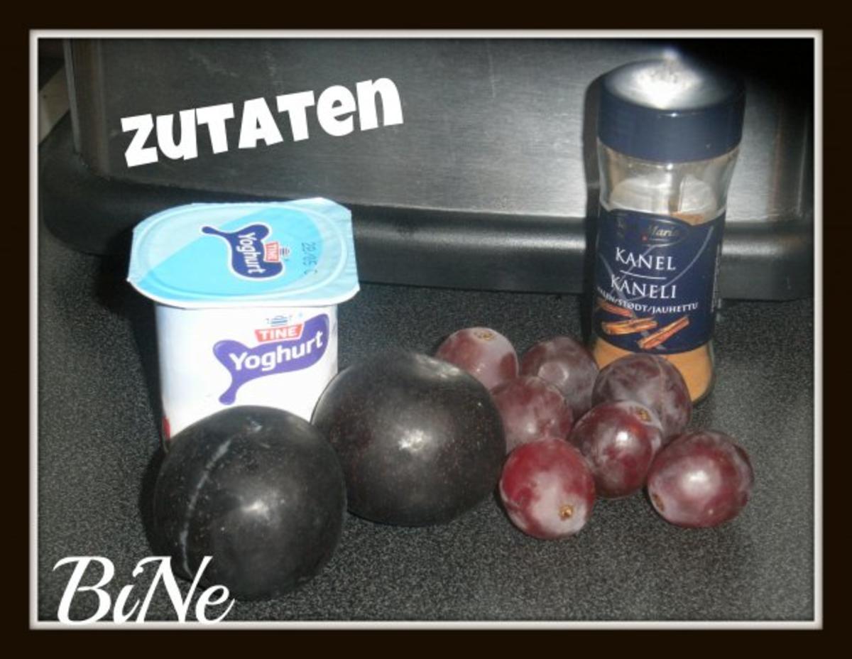 BiNe` S PFLAUMEN - TRAUBEN - SMOOTHIE - Rezept - Bild Nr. 2