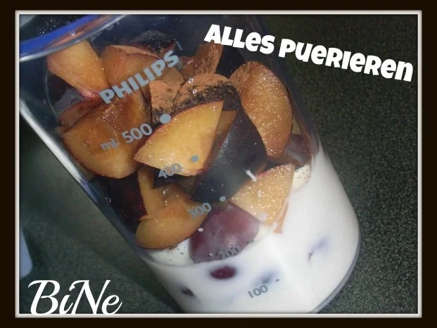 BiNe` S PFLAUMEN - TRAUBEN - SMOOTHIE - Rezept - Bild Nr. 3