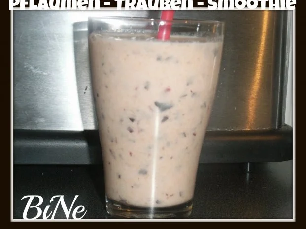 BiNe` S PFLAUMEN - TRAUBEN - SMOOTHIE - Rezept - Bild Nr. 4