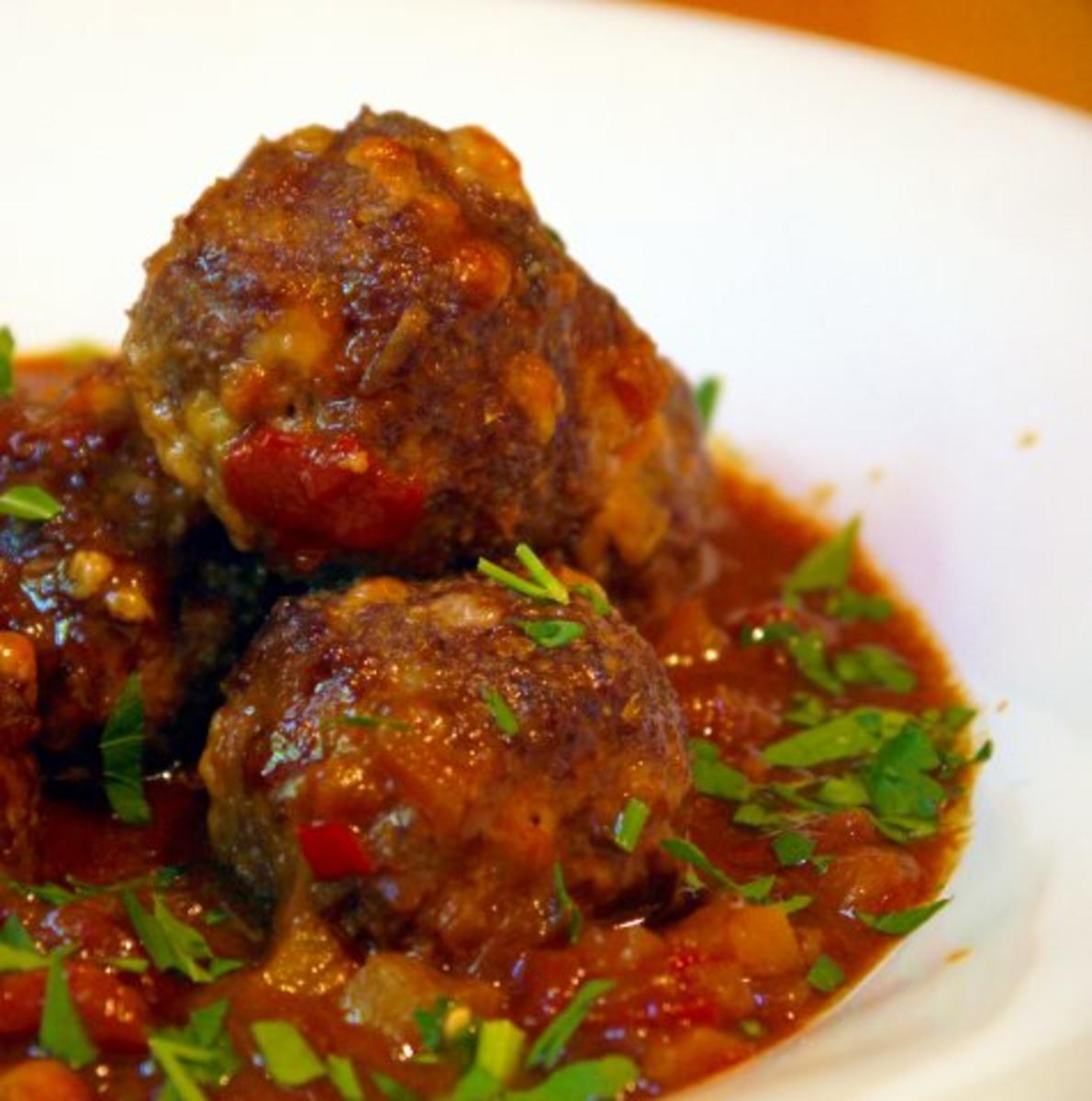 Bilder für Meatballs in coffee - Rezept