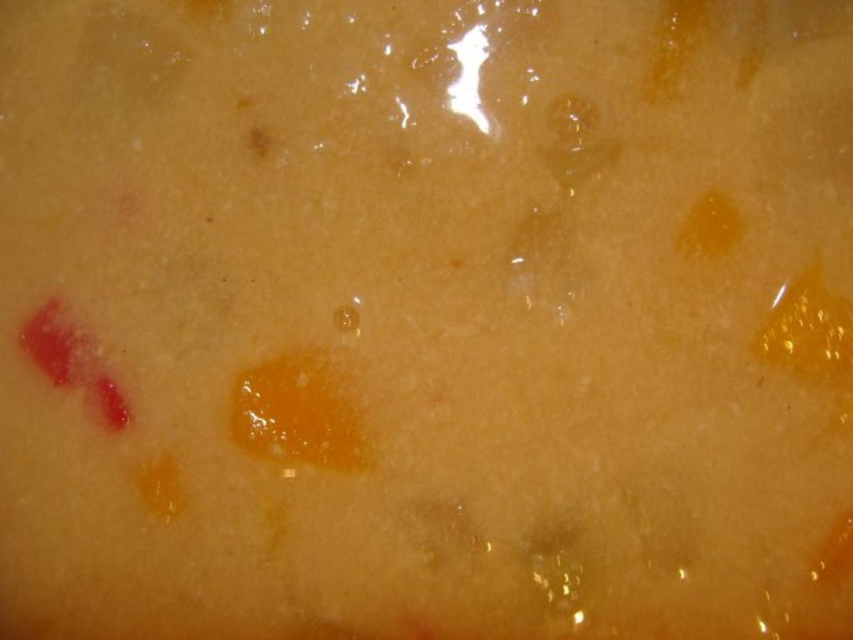 Suppen : Süße Milchreissuppe mit Fruchtcocktail - Rezept - Bild Nr. 2