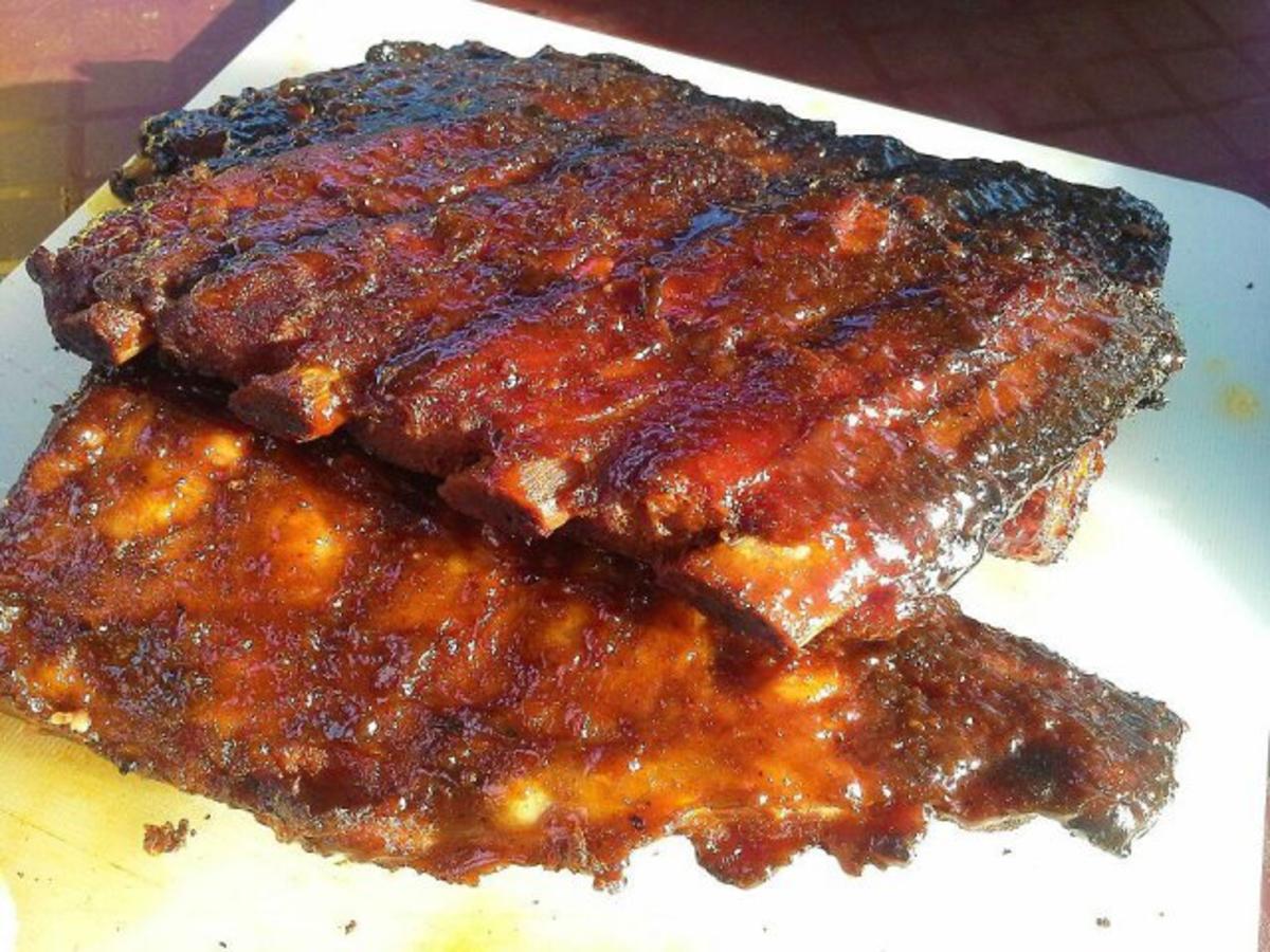 BBQ Spareribs 3-2-1 vom Grill - Rezept mit Bild - kochbar.de