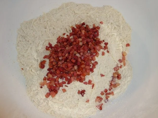 Dinkelvollkornbrot mit Schinkenwürfeln & Mozzarella ( histaminarm) - Rezept - Bild Nr. 5