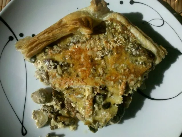 Rezept: Quiche: Waldpilzquiche â la Gudrun Bild Nr. 14 Quiche: Waldpilzquiche â la Gudrun - Rezept - Bild Nr. 14