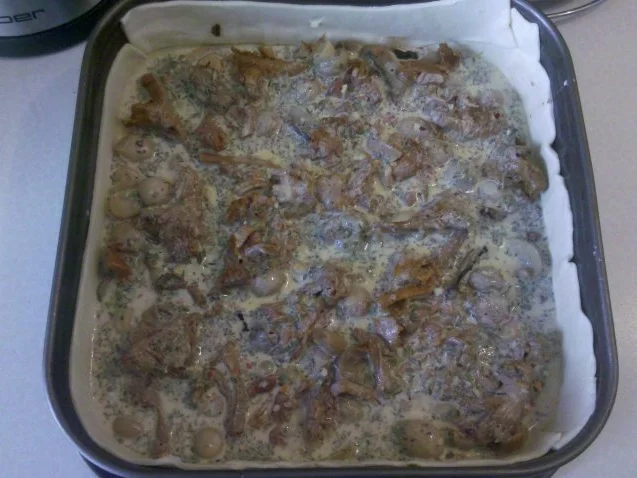 Rezept: Quiche: Waldpilzquiche â la Gudrun Bild Nr. 7 Quiche: Waldpilzquiche â la Gudrun - Rezept - Bild Nr. 7