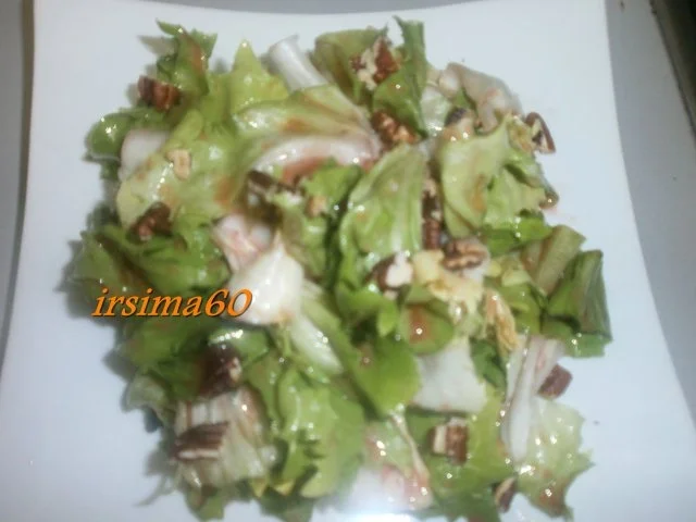 Salatherzen mit Preiselbeer - Dressing - Rezept - Bild Nr. 2