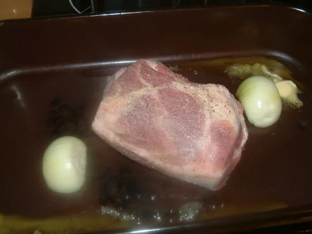 Honig-Schweinebraten an feurigem Zucchinigemüse - Rezept - Bild Nr. 3