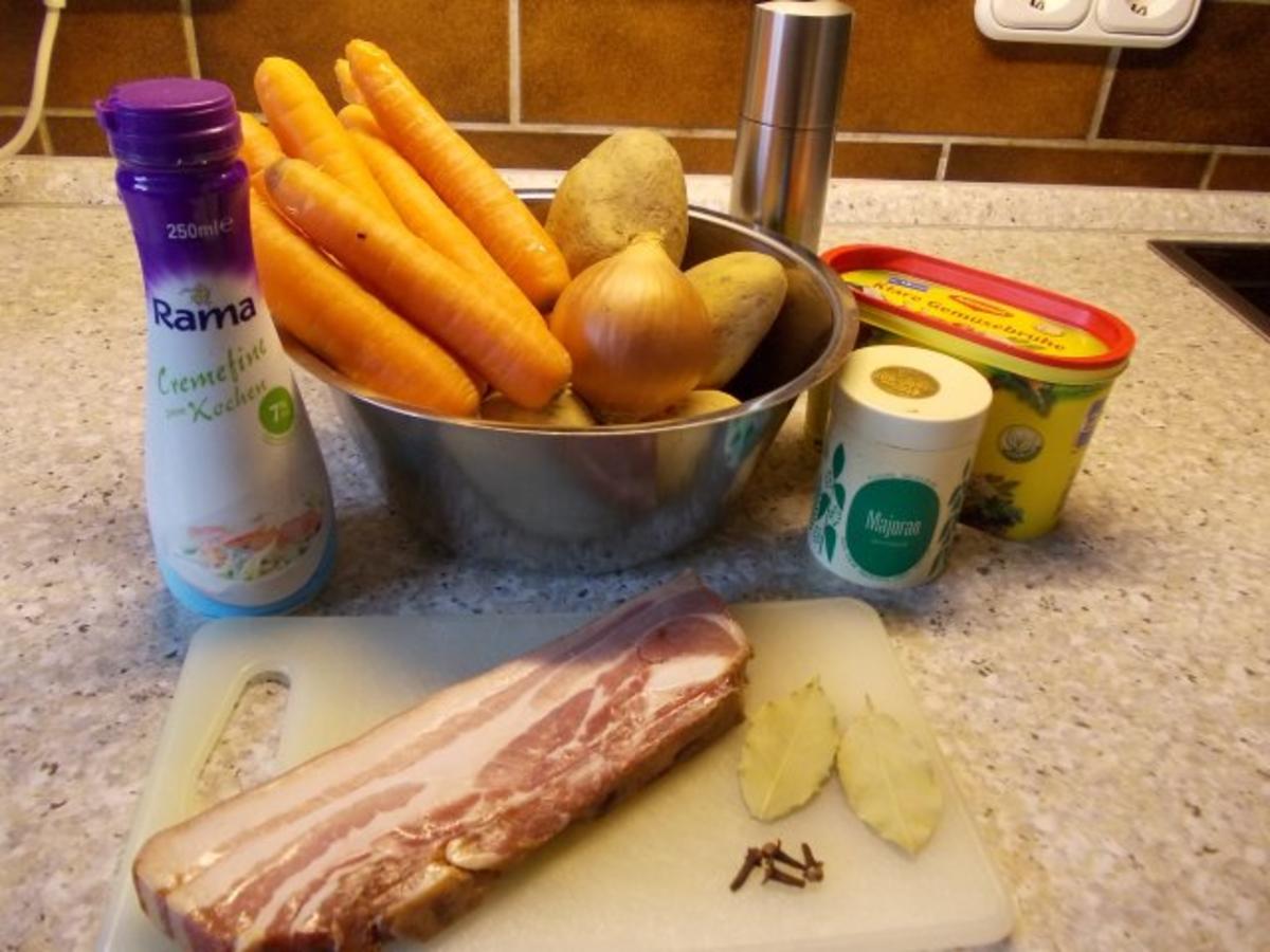 Kartoffel-Karottengemüse mit Dörrfleisch - Rezept - Bild Nr. 2