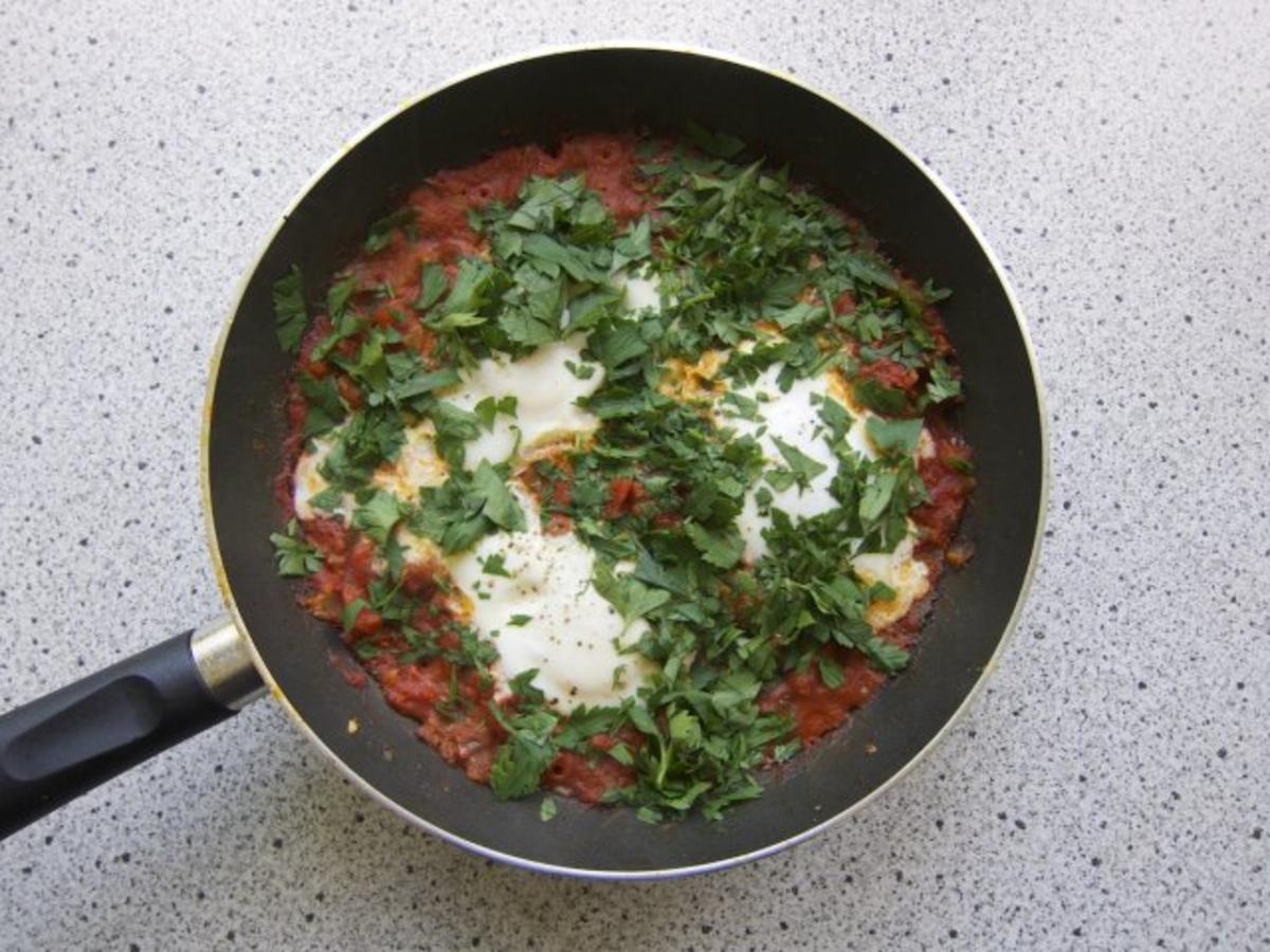 Bilder für Shakshuka Frühstück aus dem Nahen Osten - Rezept