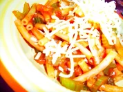 Maccheroni mit vegetarischer Bolognese - Rezept
