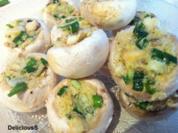 Rezept: Gefüllte Champignons zur Grillparty Gefüllte Champignons zur Grillparty - Rezept