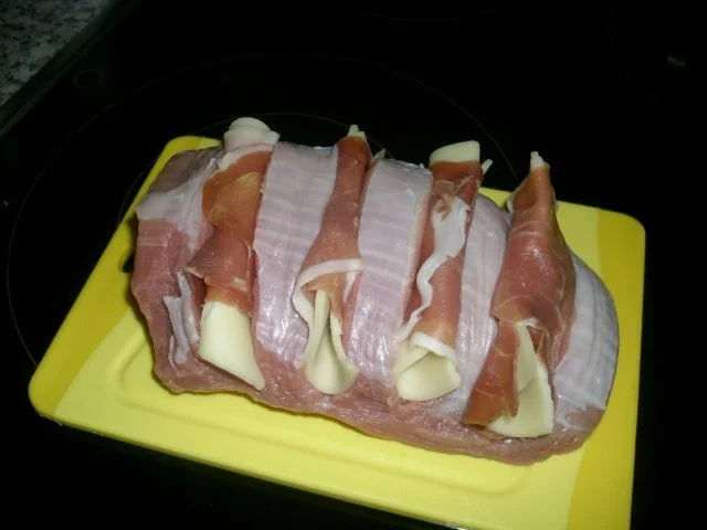 Kalbsfächerbraten mit Rotweingemüse>> - Rezept - Bild Nr. 3