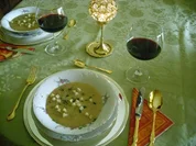 Knoblauchcremesuppe>> - Rezept