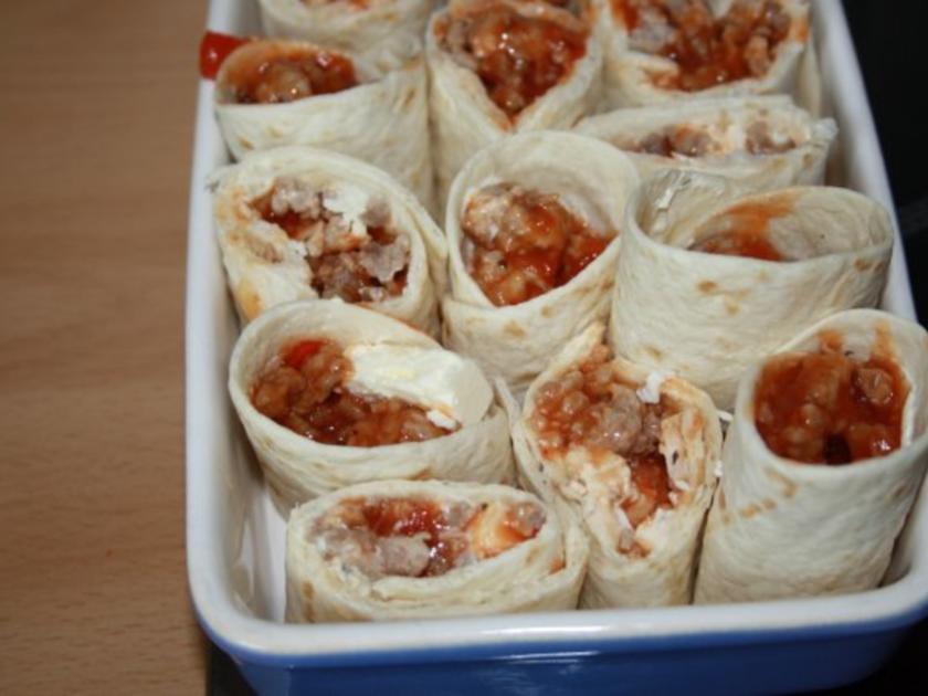 Wrap im Ofen überbacken - Rezept mit Bild - kochbar.de