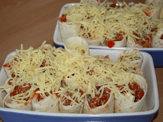 Wrap im Ofen überbacken - Rezept - Bild Nr. 2