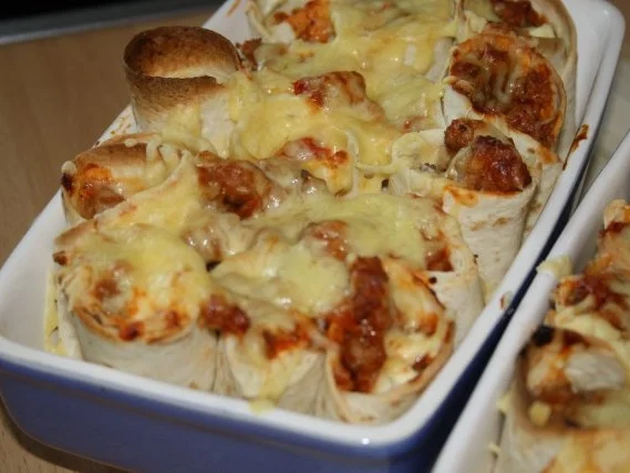 Wrap im Ofen überbacken - Rezept - Bild Nr. 3