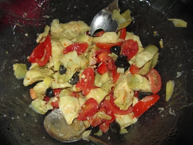 Artischockenherzsalat - Rezept