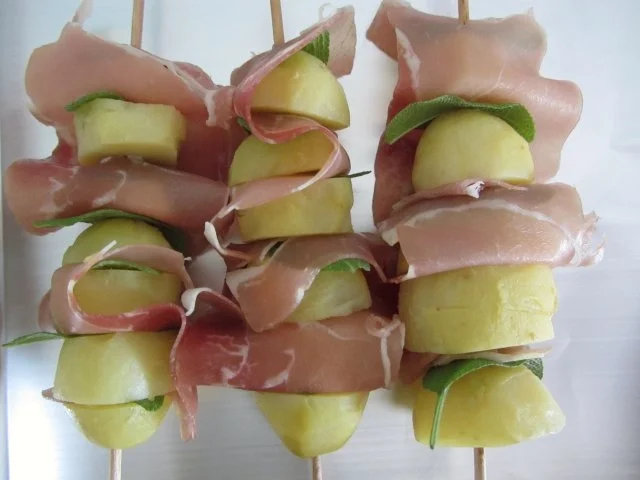 Kartoffelspieße - Rezept