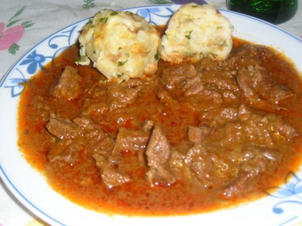 Saftgulasch Gulasch auf Wiener Art - einfach - von Kluger
