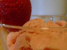 Erdbeer-Limetten-Joghurt-Eis - Rezept