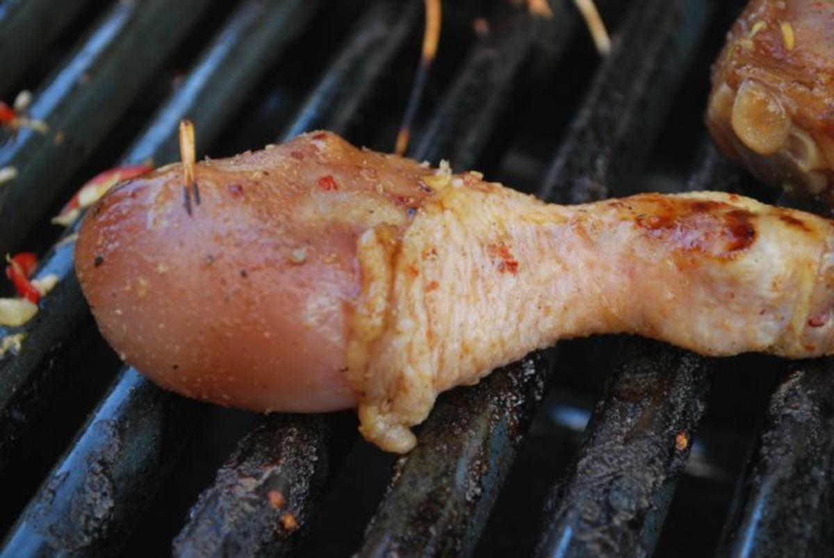 Chili-Ingwer-Chicken vom Grill - Rezept