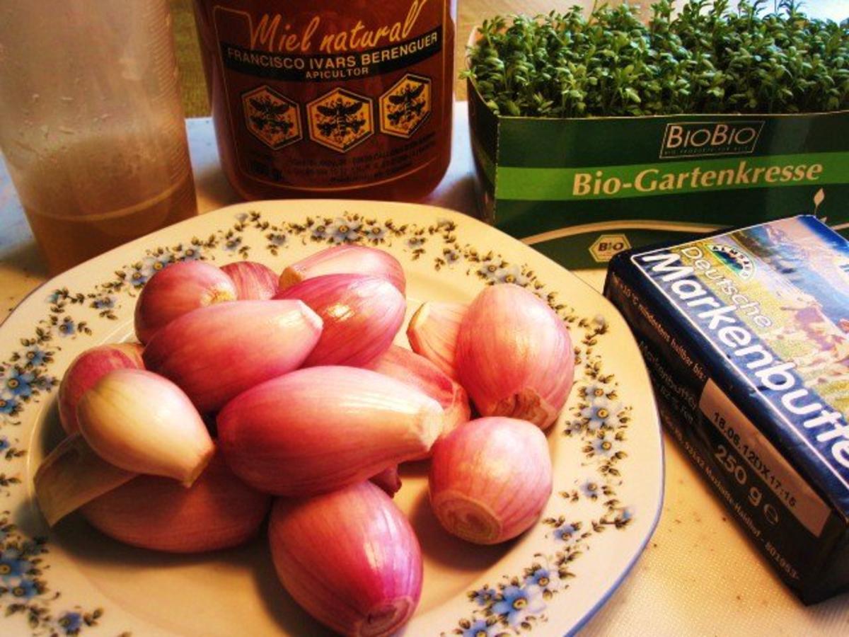 Schalotten in Honig Butter - schnell & einfach - von mimi Schalotten in Honig Butter - schnell & einfach - von mimi