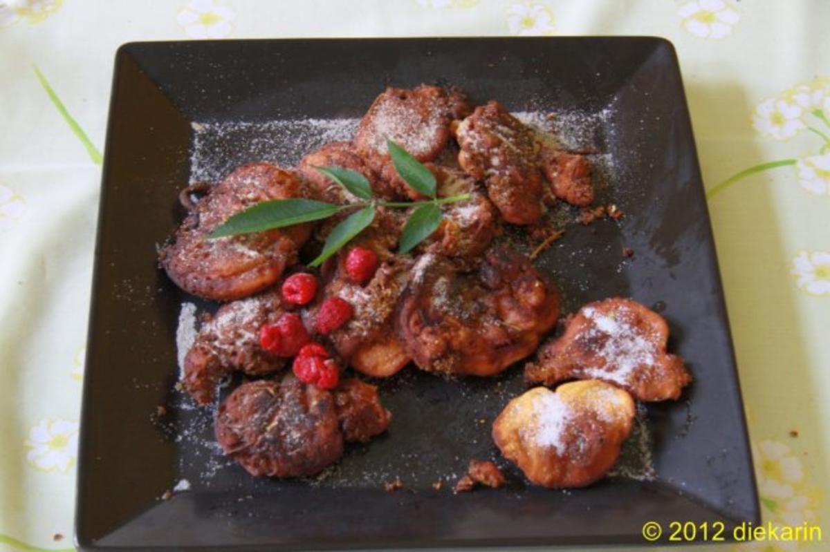 Dessert - Holunder- Küchle - Rezept mit Bild - kochbar.de
