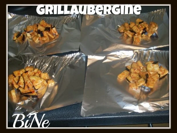 BiNe` S MARINIERTE GRILLAUBERGINE - Rezept