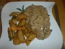 Geschnetzeltes an Salbei-Kartoffeln - Rezept