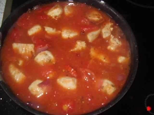 Bandnudeln mit Geflügelragout - Rezept - Bild Nr. 7