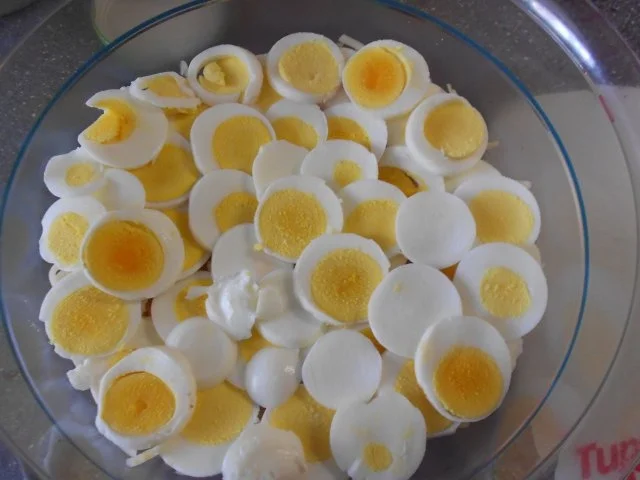 Vegetarischer Schichtsalat mit rote Bete - Rezept - Bild Nr. 5