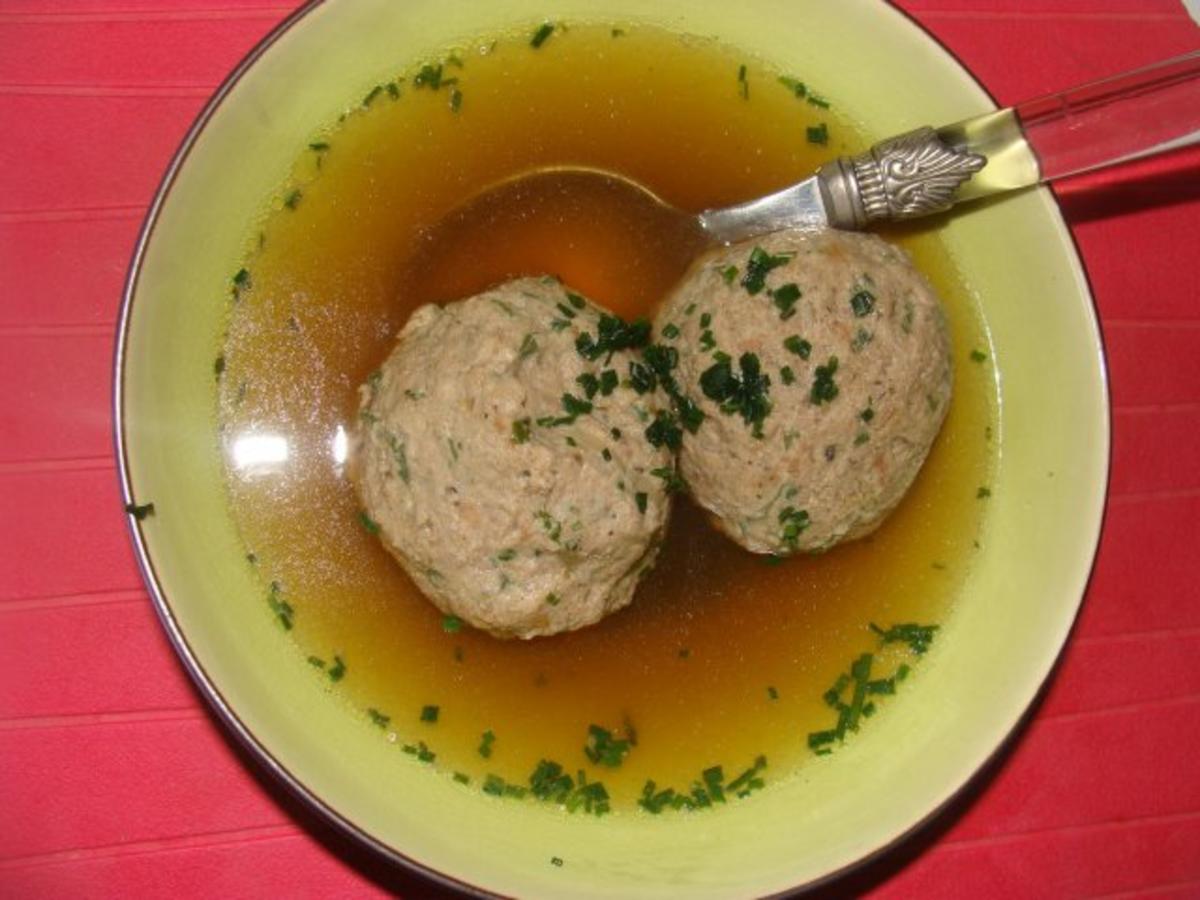 Suppen : Leberknödelsuppe - Rezept